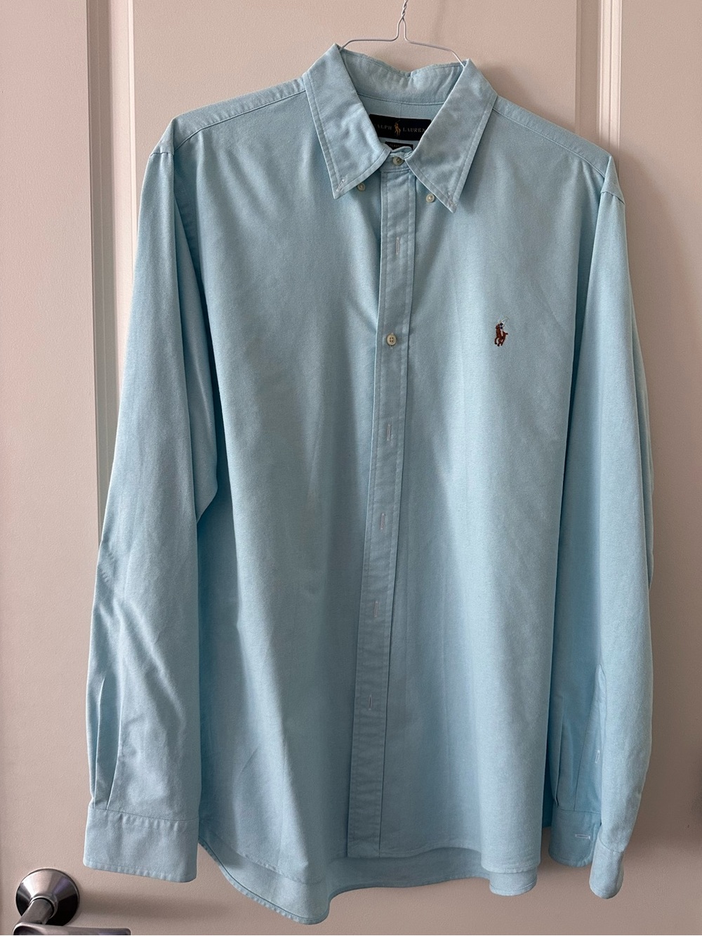Ralph Lauren Men’s Light Blue Oxford Shirt
